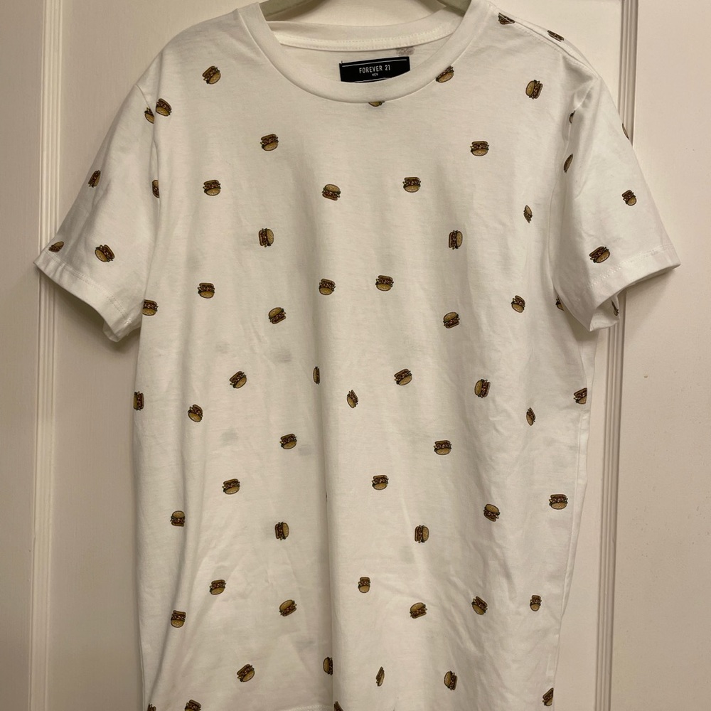 Forever 21 hamburger tshirt